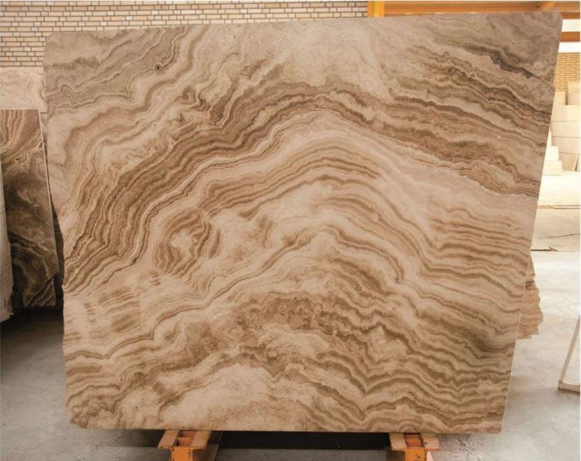 travertine stone wavy 